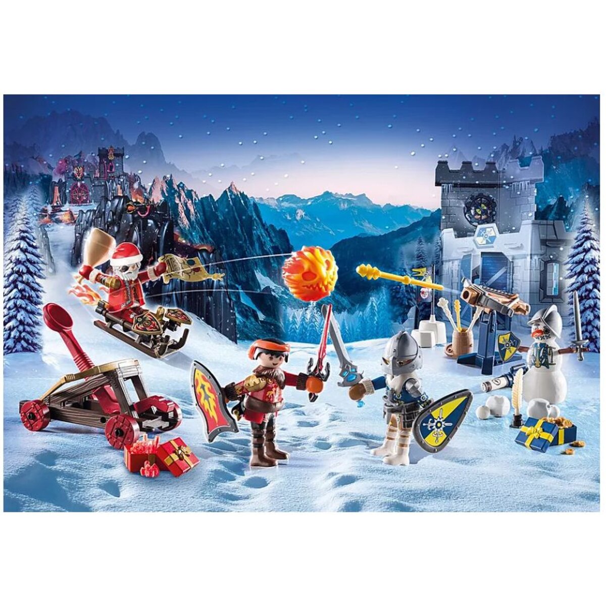 PLAYMOBIL® 71346 Adventskalender Novelmore - Kampf im Schnee
