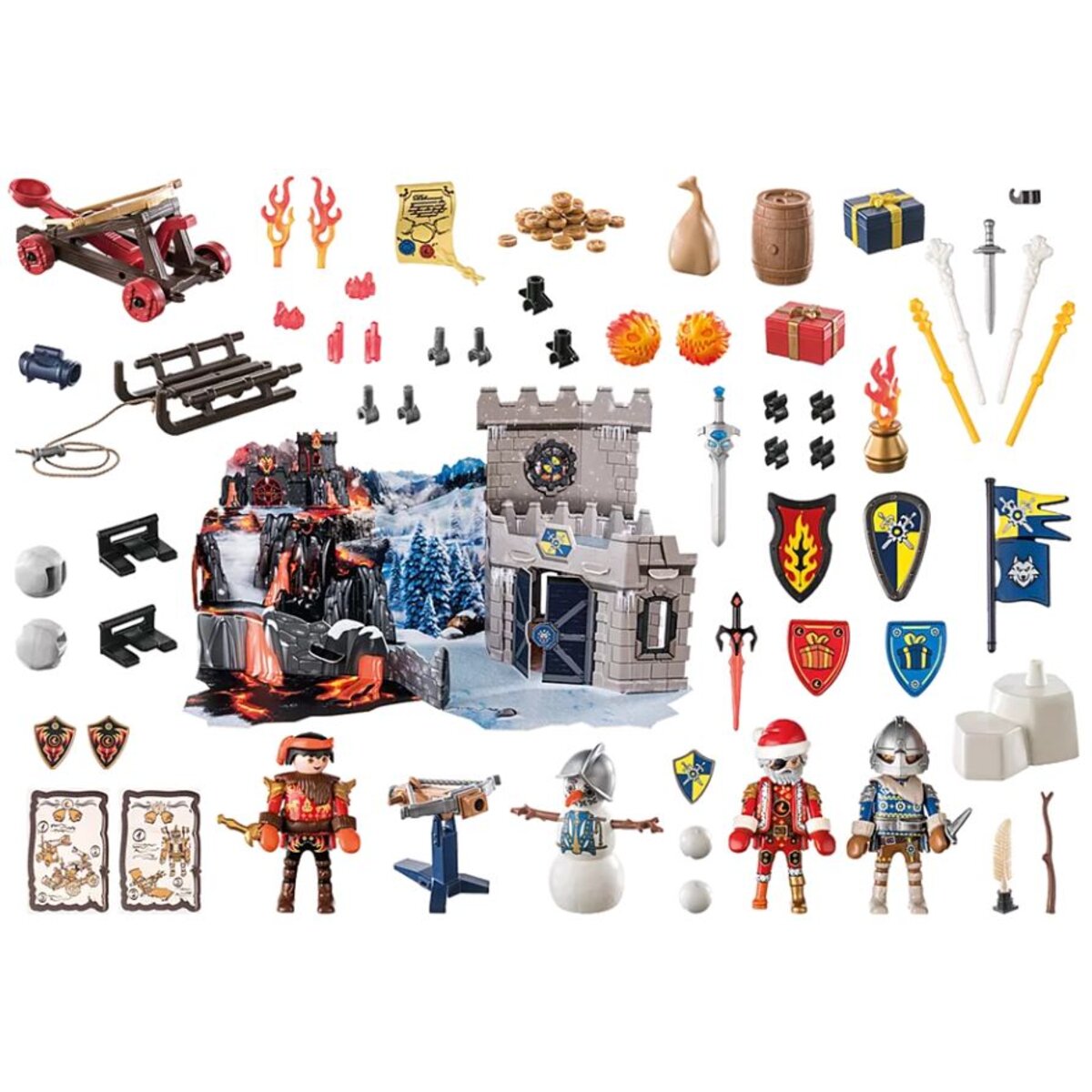 PLAYMOBIL® 71346 Adventskalender Novelmore - Kampf im Schnee