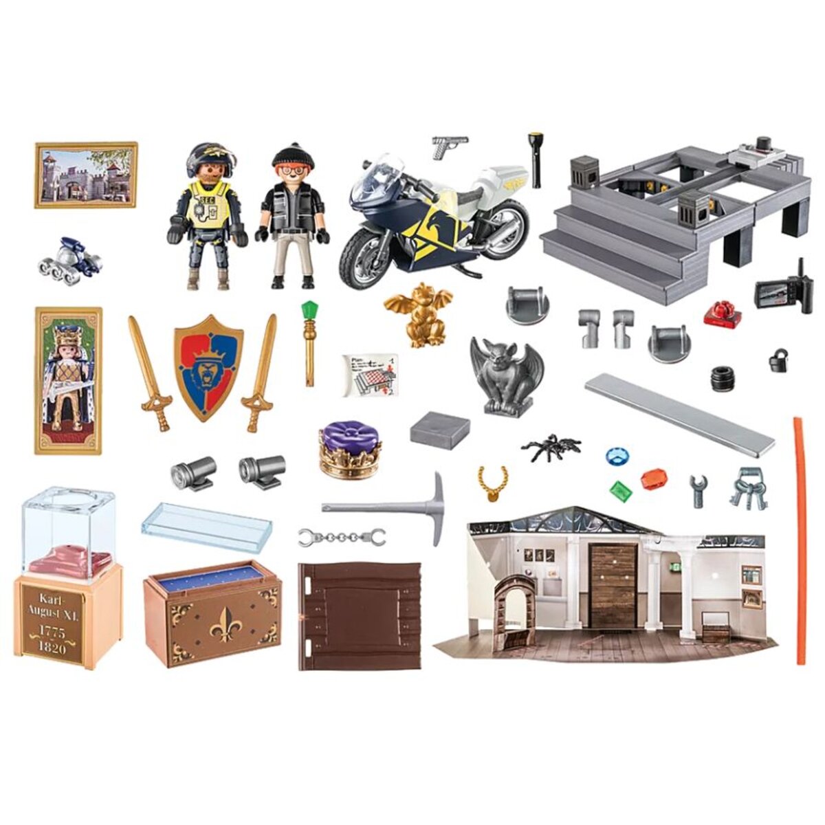 PLAYMOBIL® 71347 Adventskalender Polizei Museumsdiebstahl
