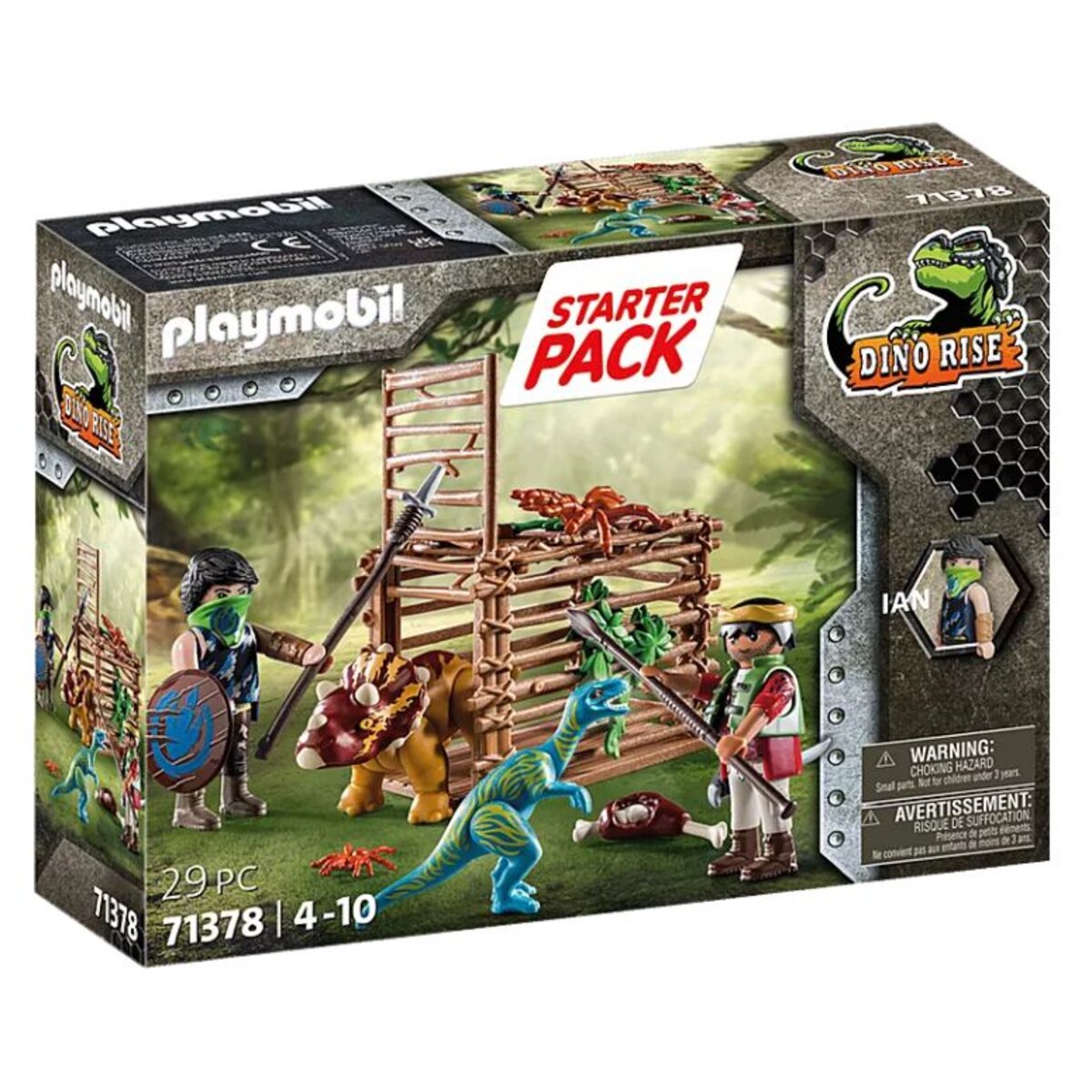 PLAYMOBIL® 71378 Dino Rise - Starter Pack Befreiung des Triceratops