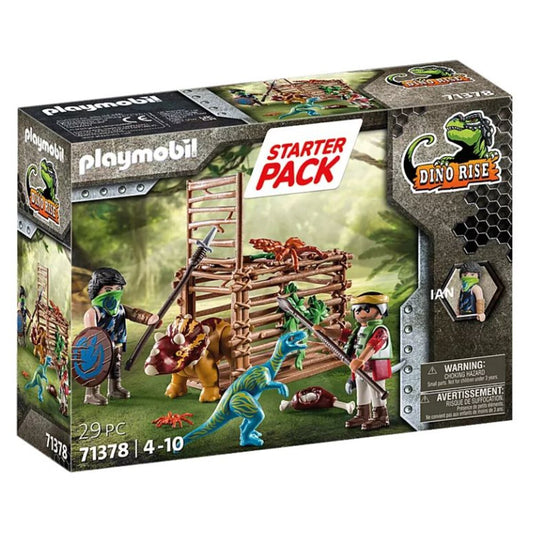 PLAYMOBIL® 71378 Dino Rise - Starter Pack Befreiung des Triceratops