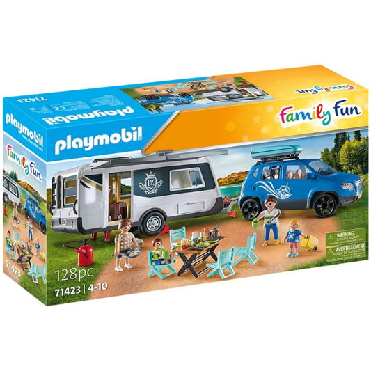 PLAYMOBIL® 71423 Family Fun - Wohnwagen mit Auto