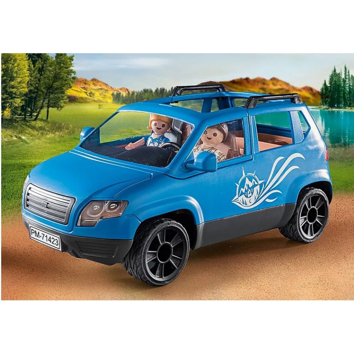 PLAYMOBIL® 71423 Family Fun - Wohnwagen mit Auto