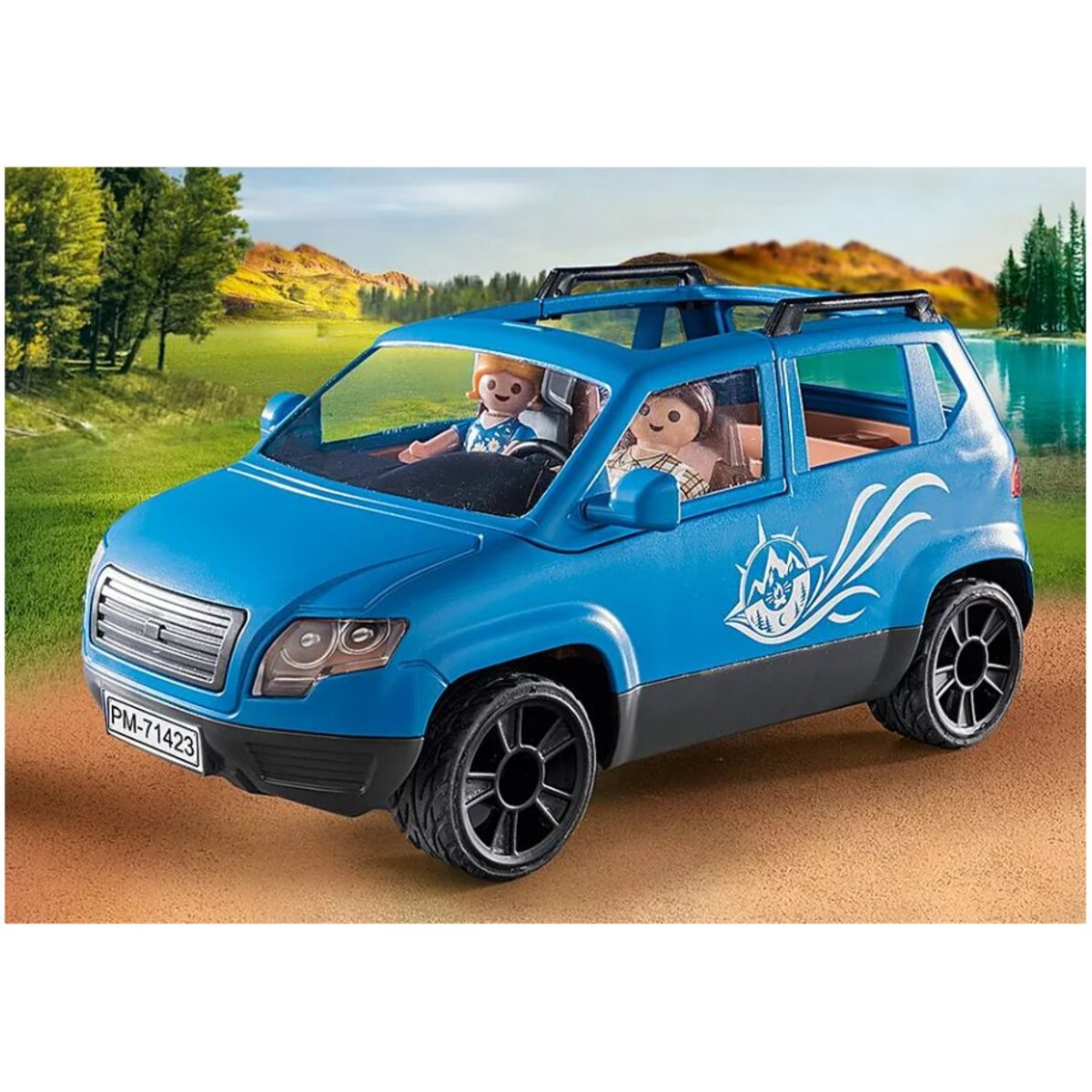 PLAYMOBIL® 71423 Family Fun - Wohnwagen mit Auto