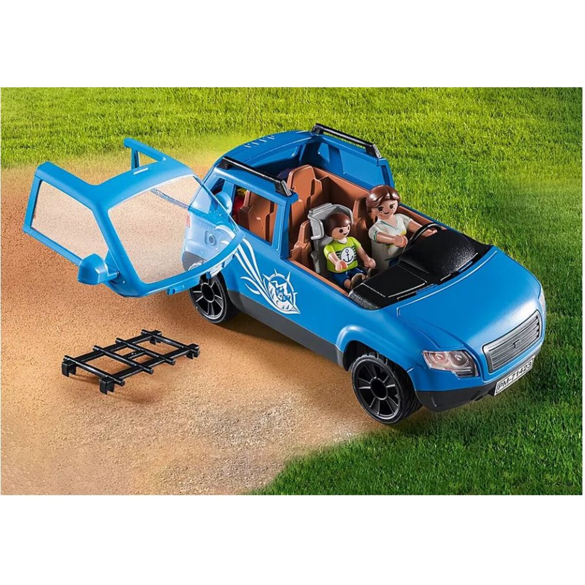 PLAYMOBIL® 71423 Family Fun - Wohnwagen mit Auto