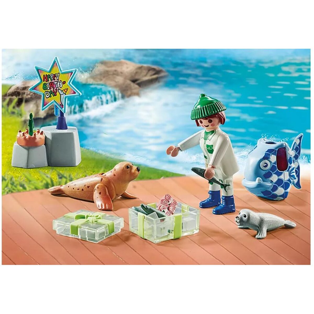 PLAYMOBIL® 71448 my Life - Tierfütterung