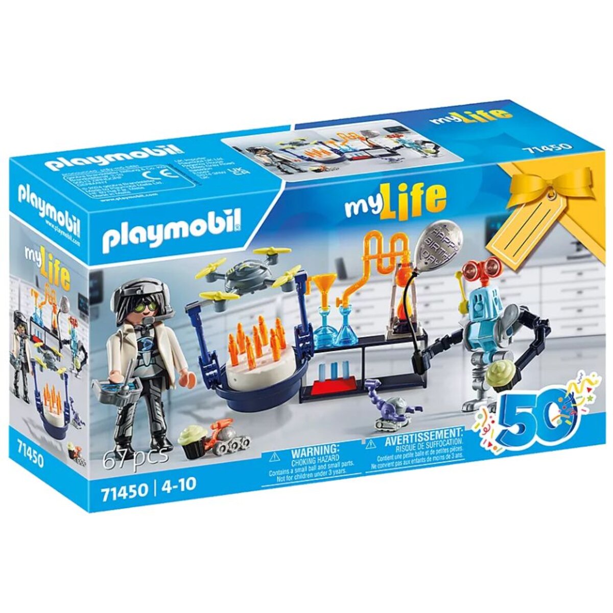 PLAYMOBIL® 71450 my Life - Forscher mit Robotern
