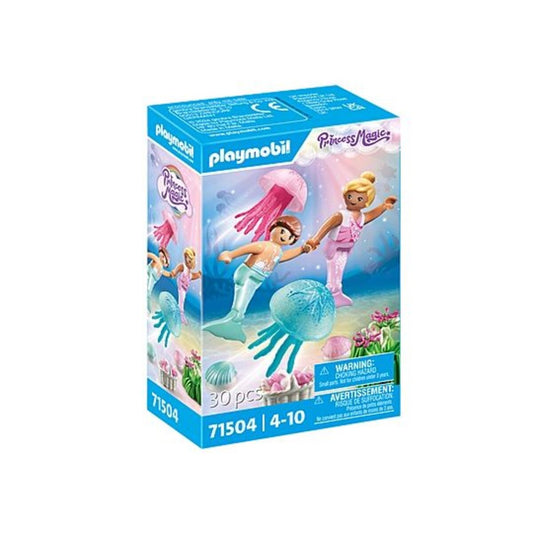 PLAYMOBIL® 71504 Princess Magic - Meerjungfrauen-Kinder mit Quallen