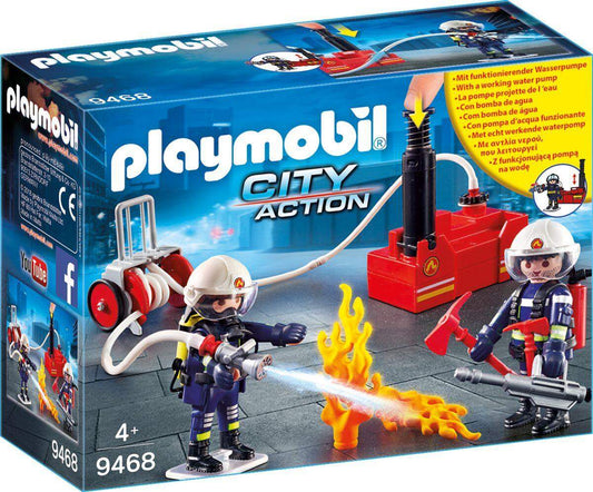 PLAYMOBIL® 9468 Feuerwehrmänner mit Löschpumpe