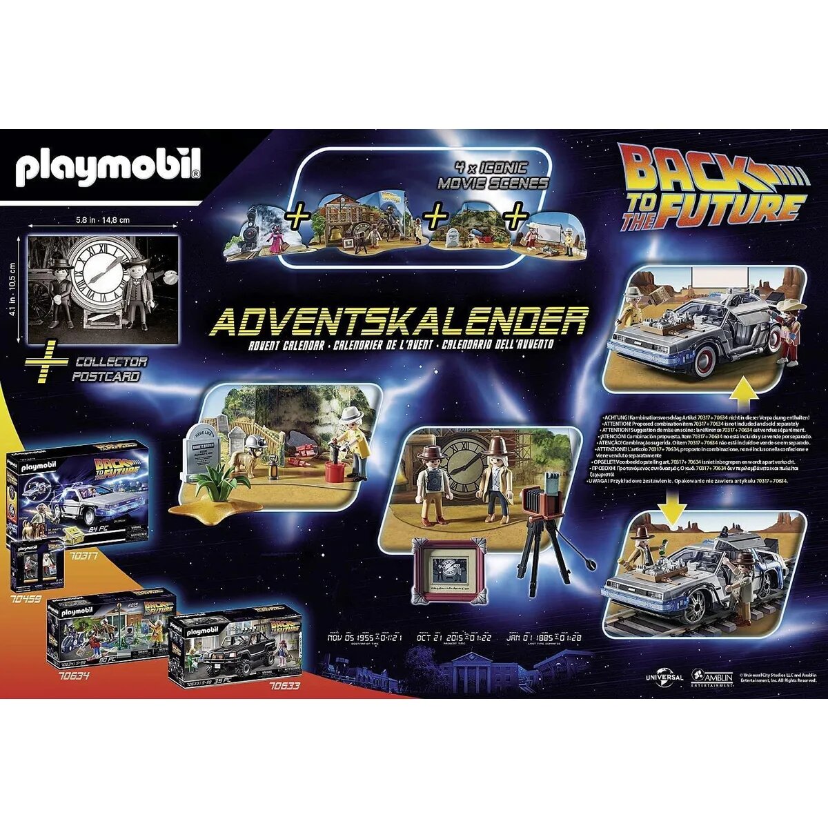 PLAYMOBIL® Adventskalender "Back to the Future Part III"
