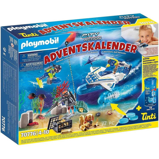 PLAYMOBIL® Adventskalender "Badespaß Polizeitaucheinsatz"