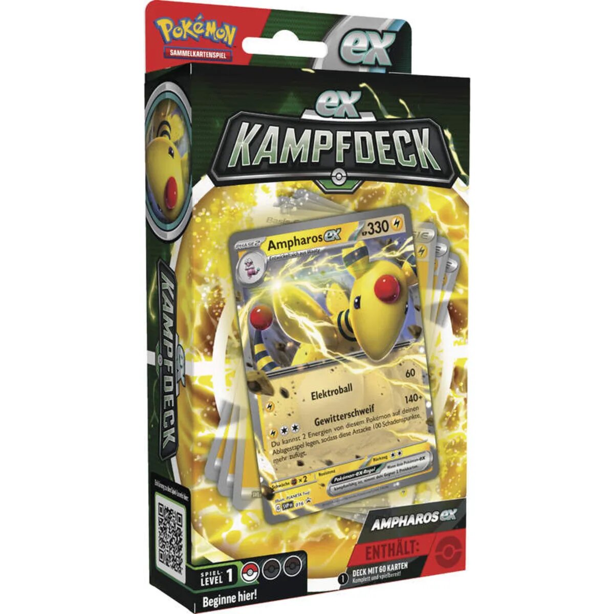 Pokemon ex Kampfdeck, 1 Stück, 2-fach sortiert