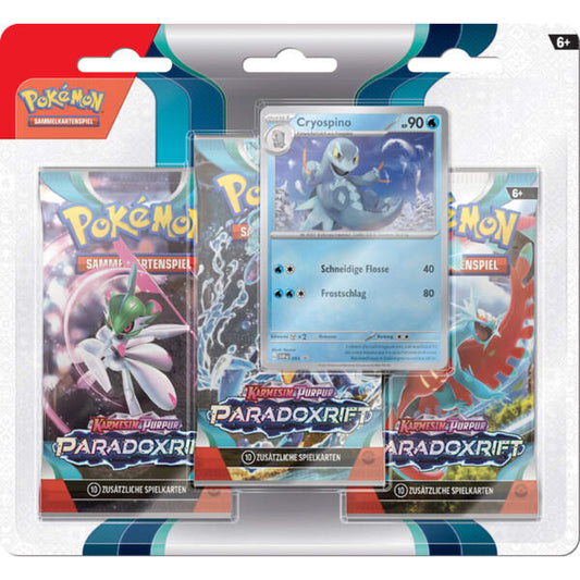 Pokemon Karmesin & Purpur Paradoxrift 3-Pack Blister
