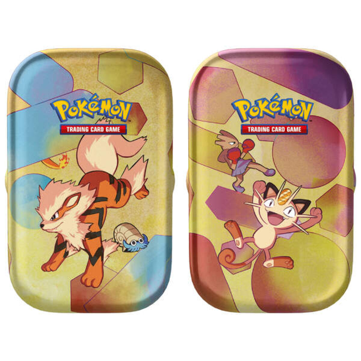 Pokemon Mini-Tin-Box Karmesin & Purpur 151, 1 Stück, 4-fach sortiert
