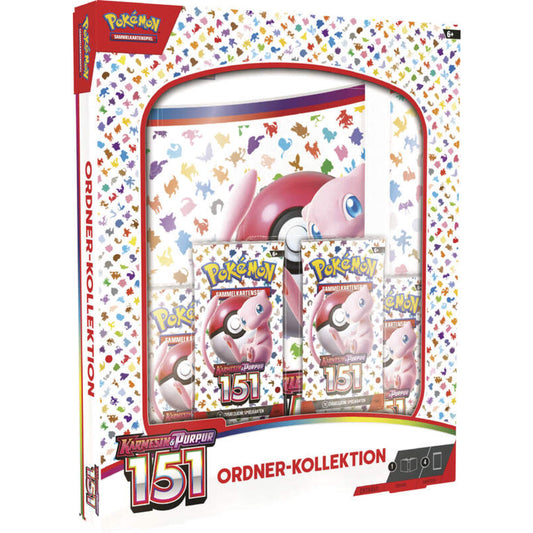 Pokemon Ordner-Kollektion Karmesin & Purpur – 151