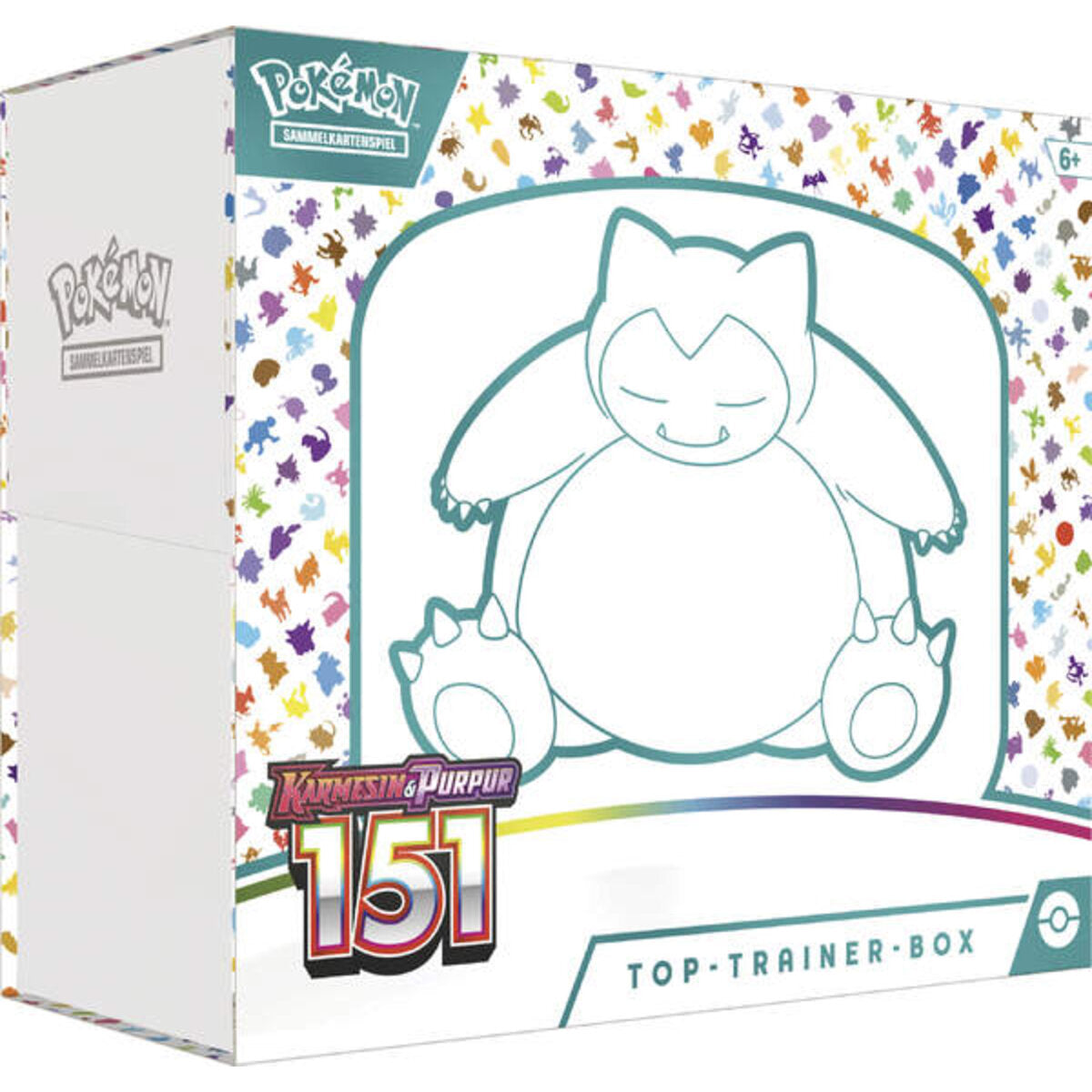 Pokemon Top-Trainer-Box Karmesin & Purpur – 151