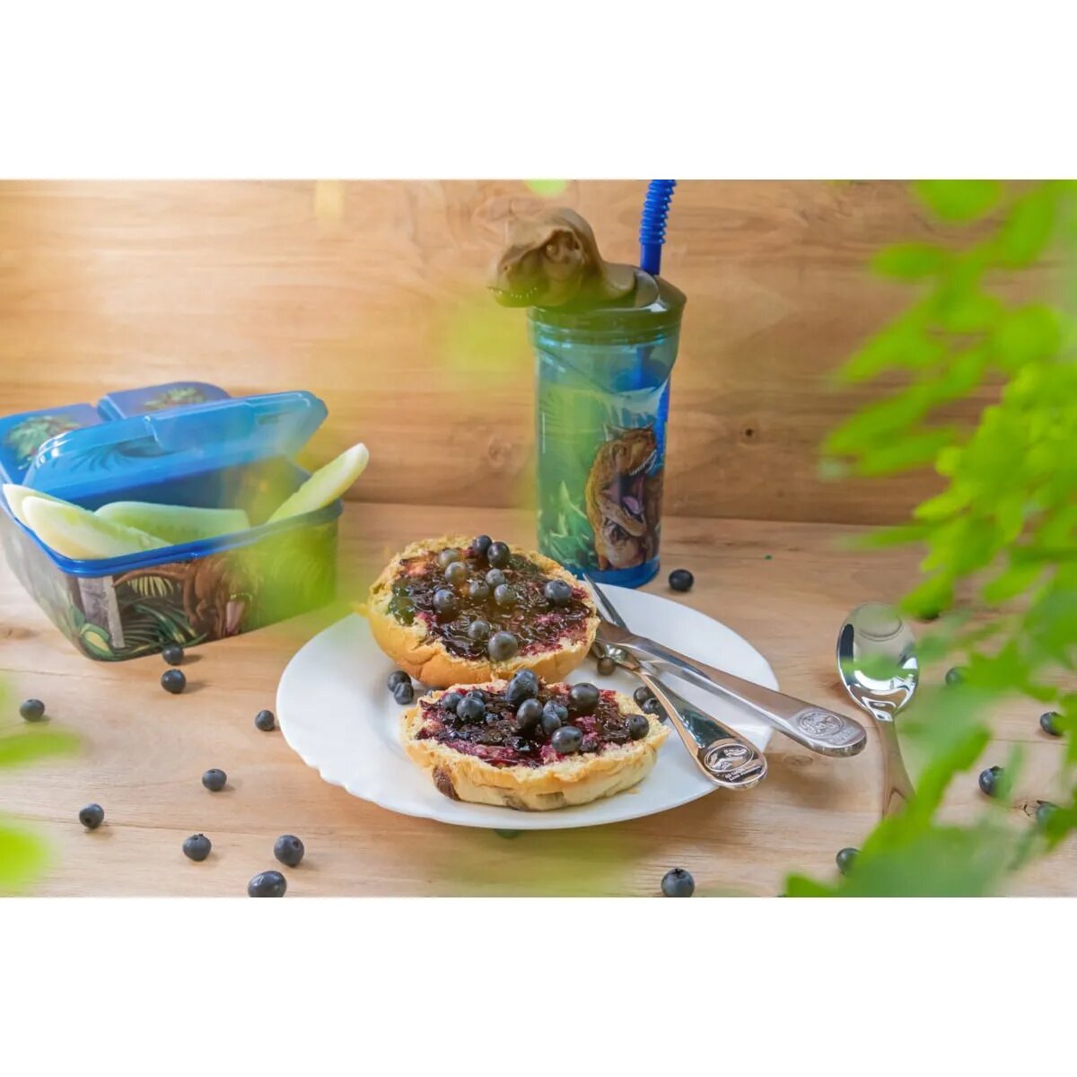 POS Alu Trinkbecher Jurassic World mit 3D Figur, 360 ml