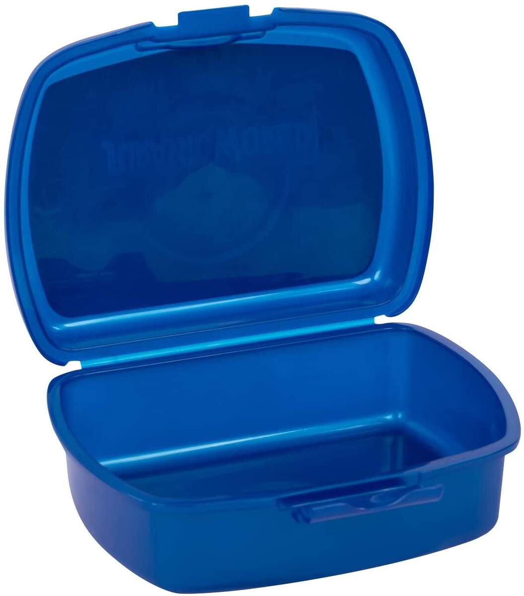 p:os Brotdose Jurassic World, blau