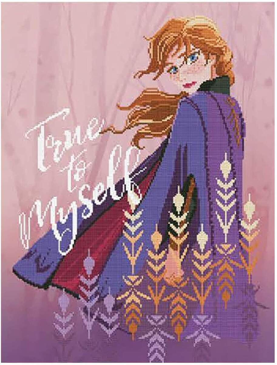 Pracht Diamond Dotz Disney Frozen II, "True to myself", ca. 65 x 50 cm groß