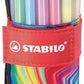 Premium-Filzstift - STABILO Pen 68 - 25er Rollerset ARTY Edition - mit 25 verschiedenen Farben