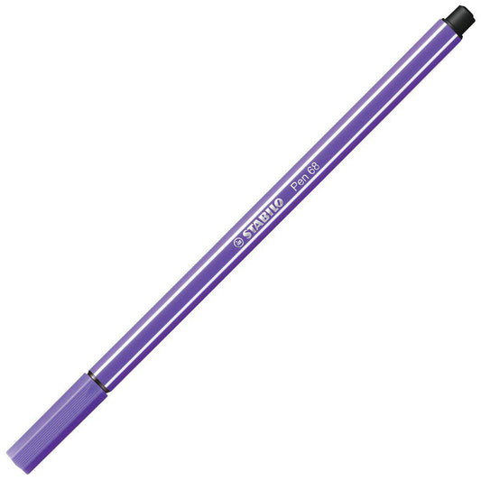 Premium-Filzstift - STABILO Pen 68 - Einzelstift - violett