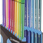 Premium-Filzstift - STABILO Pen 68 ColorParade - 20er Tischset in anthrazit/hellblau - mit 20 verschiedenen Farben