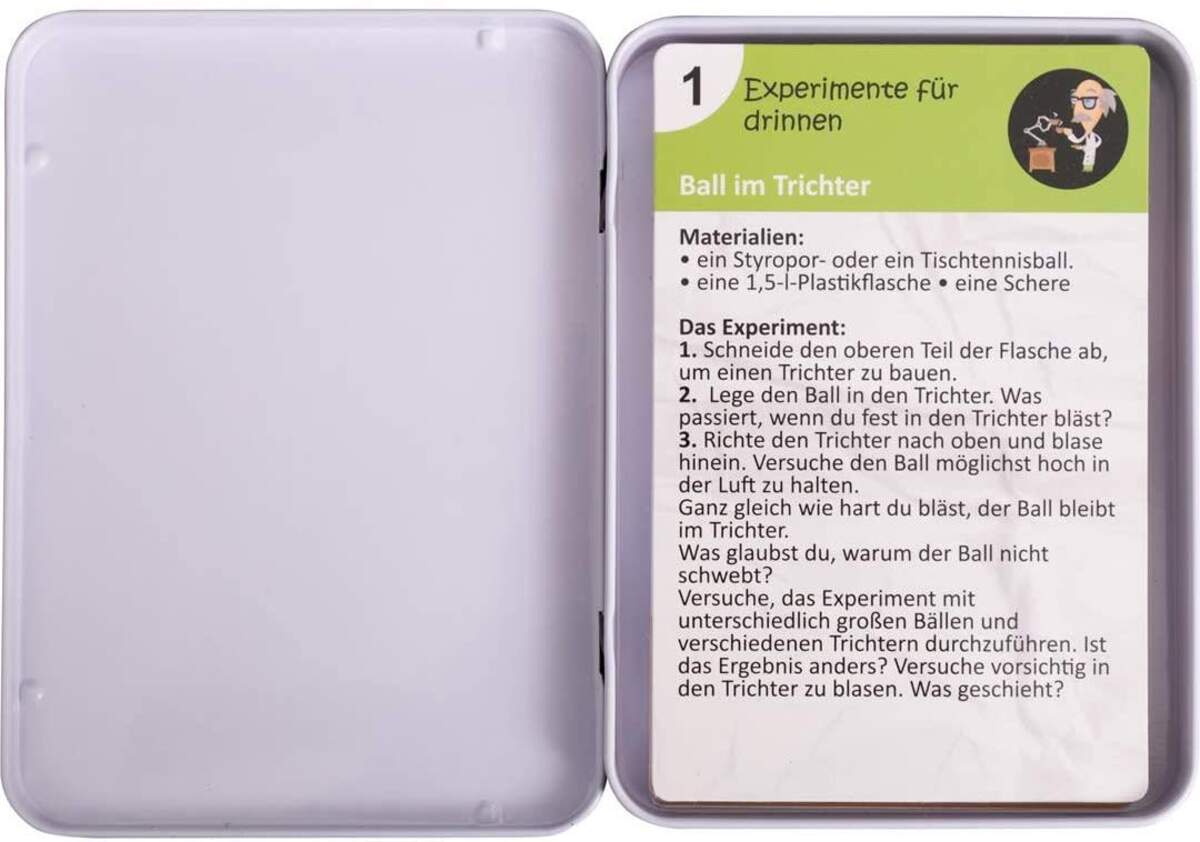 Professor Crazy: Experimente für drinnen