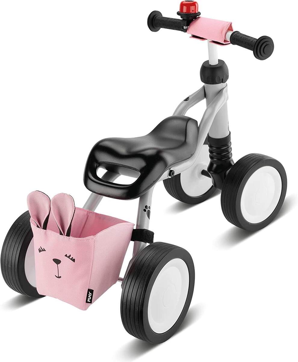 PUKY WUTSCH Rutschfahrzeug mit Tasche, Glocke und Lenkerpolster