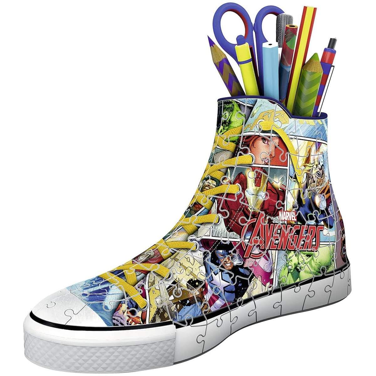 Ravensburger 3D Puzzle - Sneaker Avengers, 108 Teile