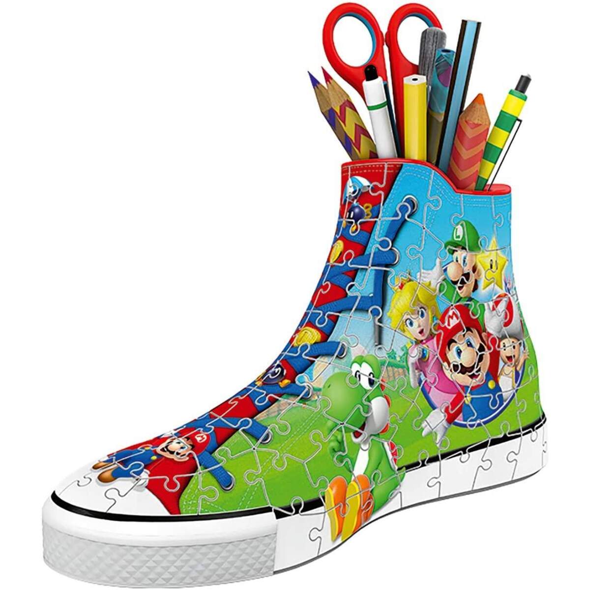 Ravensburger 3D Puzzle - Super Mario Sneaker, 108 Teile