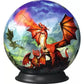 Ravensburger 3D Puzzle - Mystische Drachen, 73 Teile