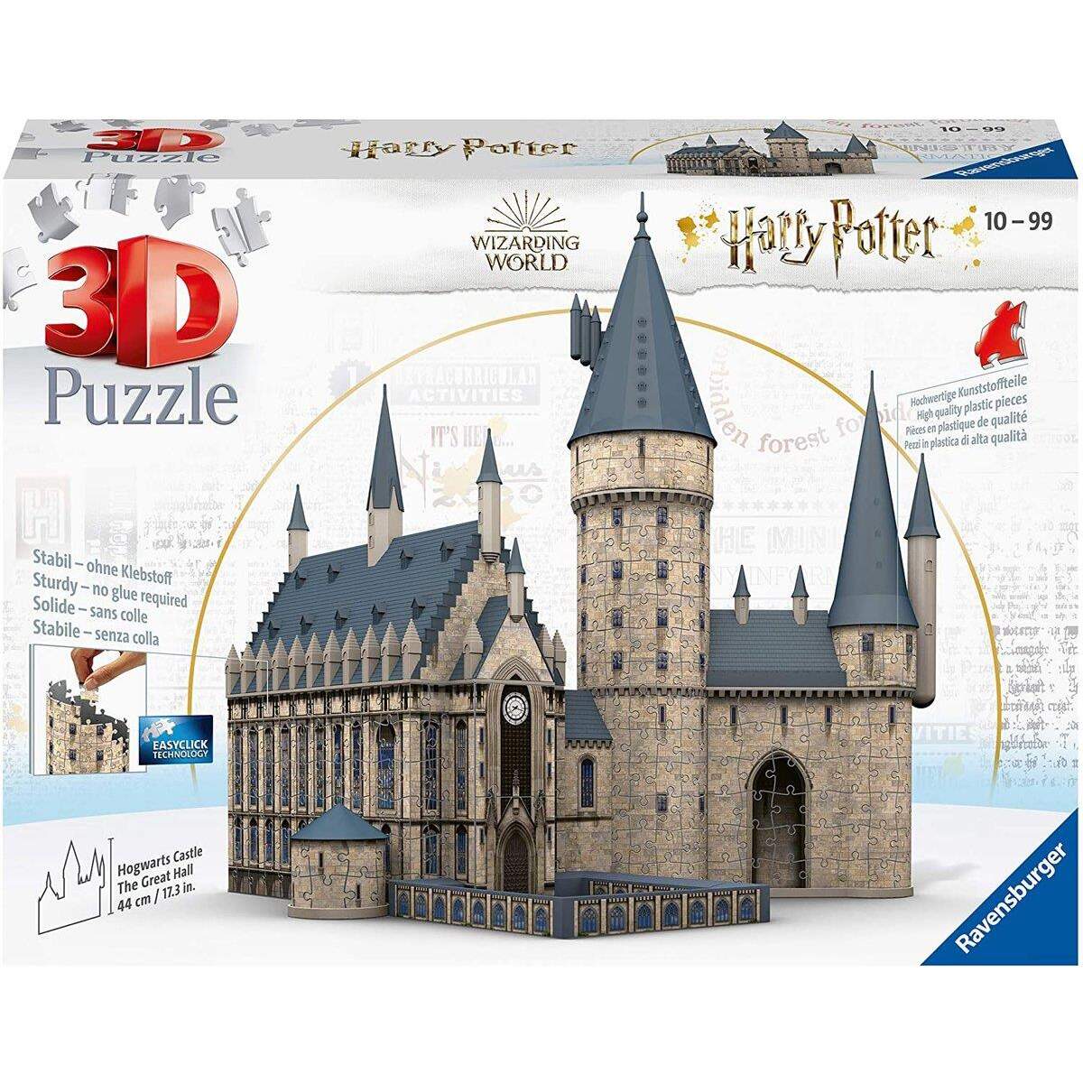 Ravensburger 3D Puzzle - Hogwarts Castle Harry Potter, 540 Teile