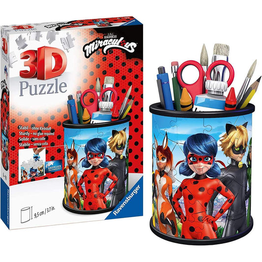 Ravensburger 3D Puzzle - Utensilo - Miraculous, 54 Teile