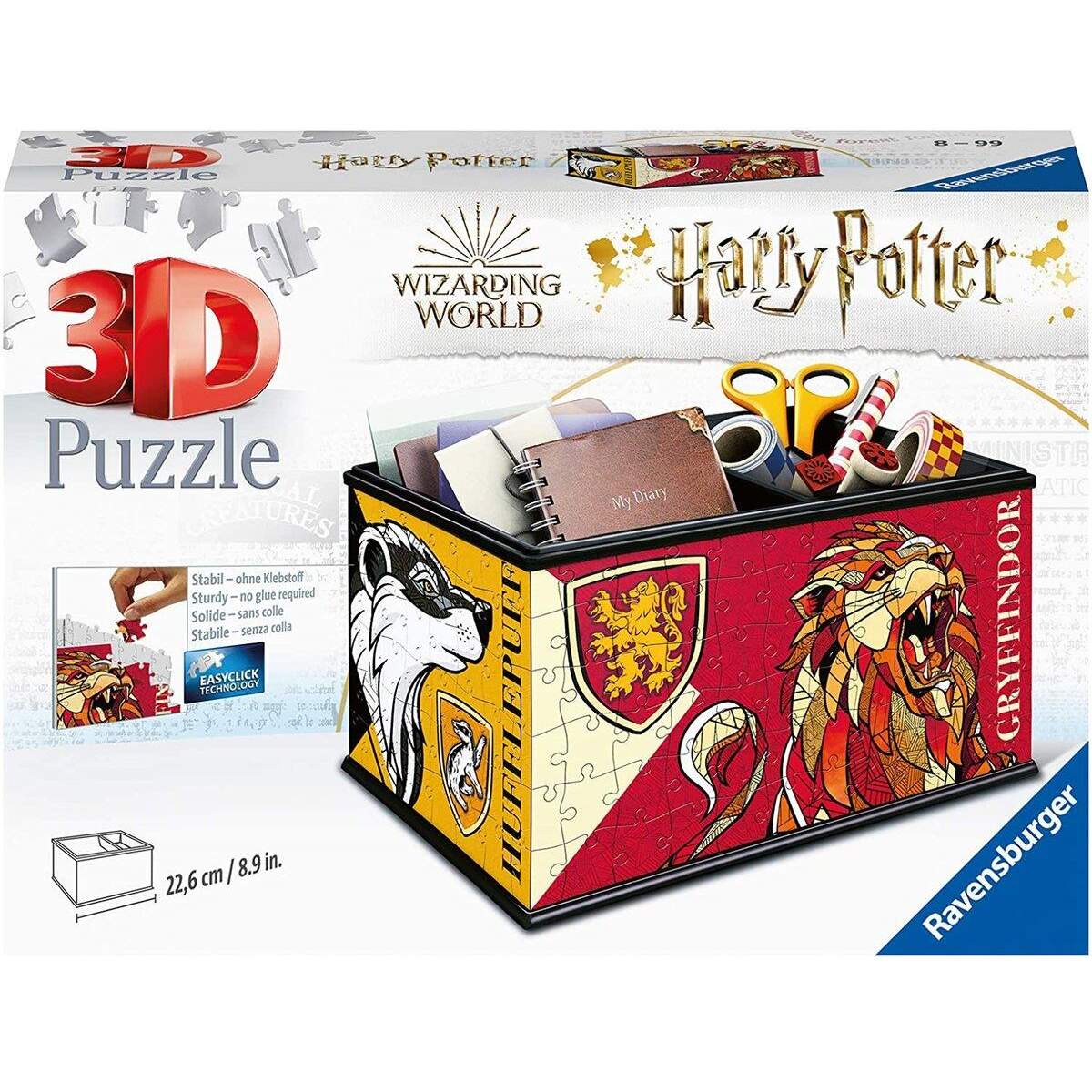 Ravensburger 3D Puzzle - Harry Potter Storage Box / Aufbewahrungsbox, 216 Teile