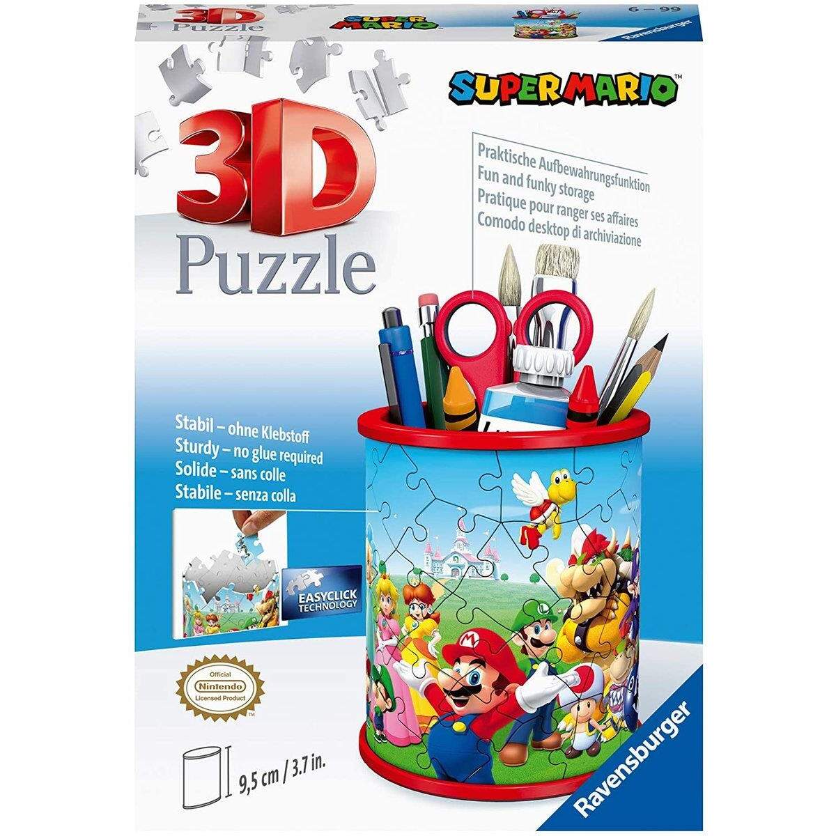 Ravensburger 3D Puzzle - Super Mario Utensilo, 54 Teile