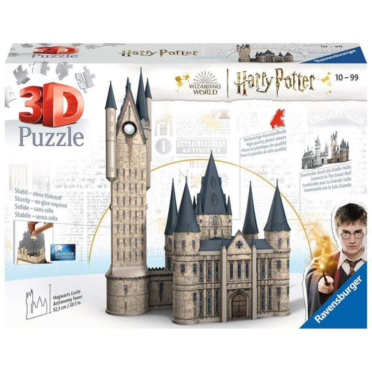 Ravensburger 3D Puzzle - Harry Potter Hogwarts Schloss - Astronomieturm, 540 Teile