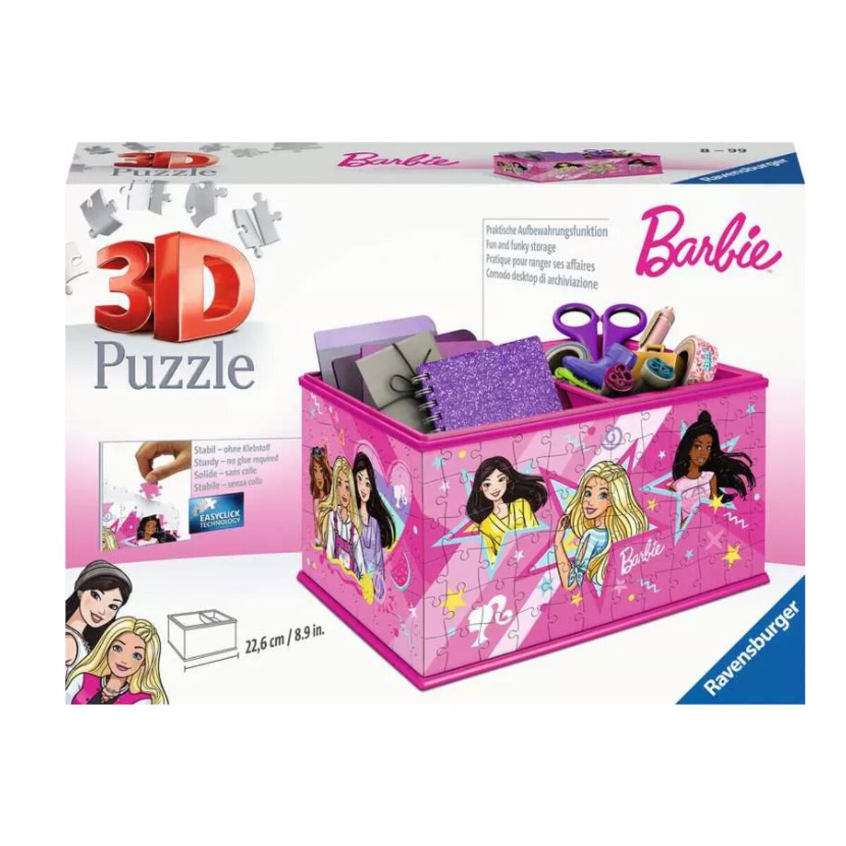 Ravensburger 3D Puzzle Aufbewahrungsbox Barbie