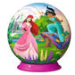 Ravensburger 3D Puzzle Ball Puzzle-Ball Disney Princess, 72 Teile