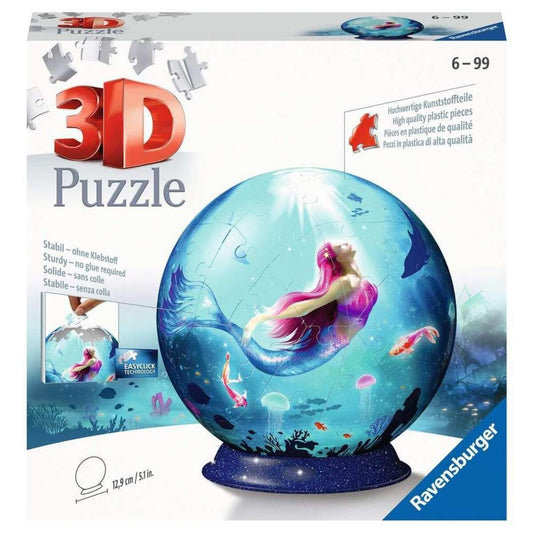 Ravensburger 3D Puzzle Bezaubernde Meerjungfrauen 72 Teile