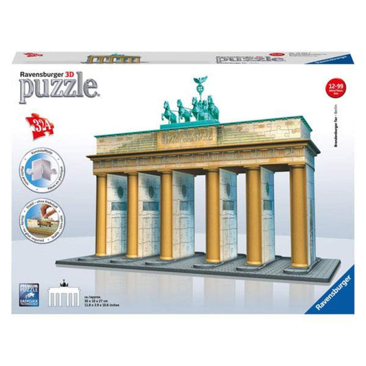 Ravensburger 3D Puzzle Brandenburger Tor, 432 Teile