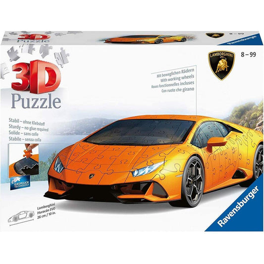 Ravensburger 3D Puzzle Lamborghini Huracán EVO, 108 Teile