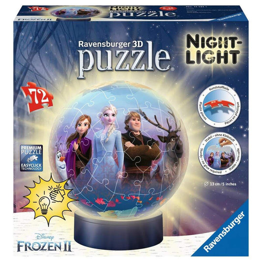 Ravensburger 3D Puzzle Nachtlicht Frozen 2, 72 Teile