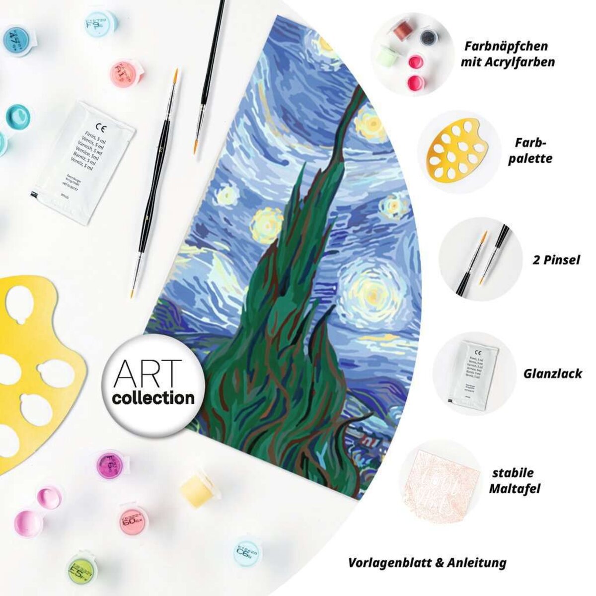 Ravensburger ART Collection: Starry Night (Van Gogh)