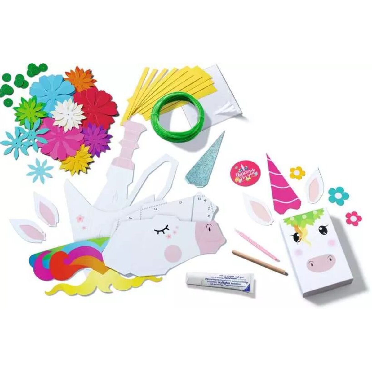 Ravensburger BeCreative Paper Art Unicorn - Bastelset für Kinder ab 6 Jahren