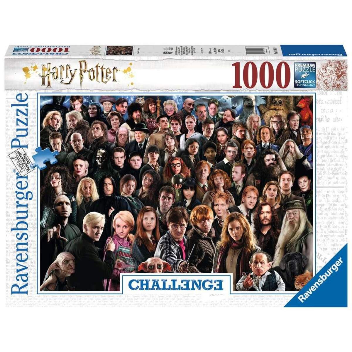 Ravensburger Challenge Puzzle Harry Potter, 1000 Teile