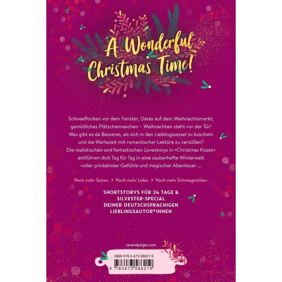 Ravensburger Christmas Kisses. Ein Adventskalender. 24 Lovestorys plus Silvester-Special