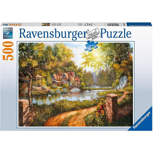 Ravensburger Cottage am Fluss, 500 Teile