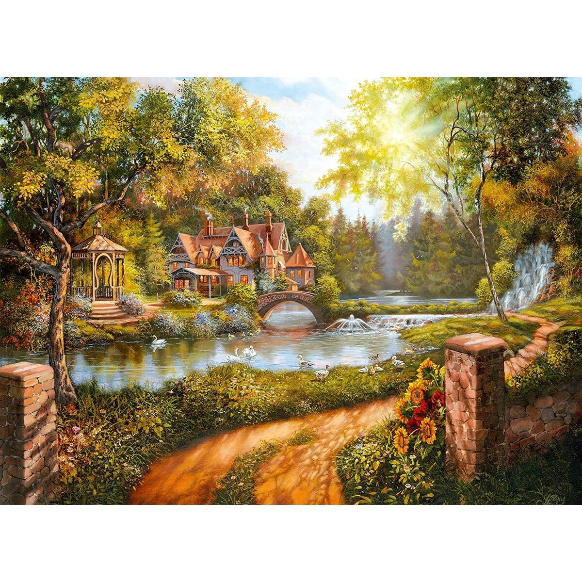 Ravensburger Cottage am Fluss, 500 Teile