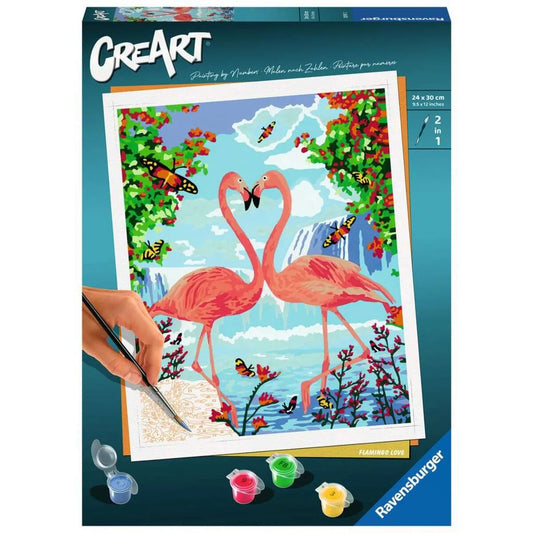 Ravensburger CreArt - Flamingo Love