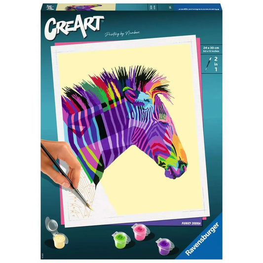Ravensburger CreArt - Funky Zebra